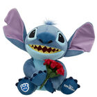Disney Full of Love Stitch Plush with Red Roses